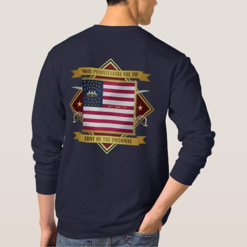 96th Pennsylvania Volunteer Infantry T_Shirt