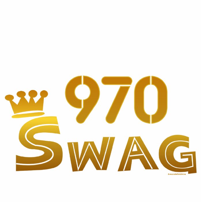 970 Area Code Swag Photo Cut Outs