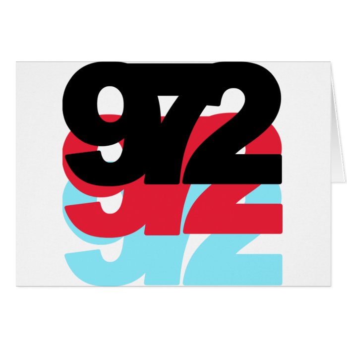 972 Area Code Cards