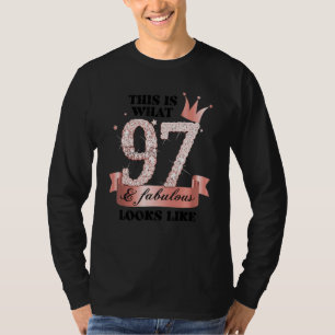 97 & Fabulous I Rose And White Party Group Candid  T-Shirt