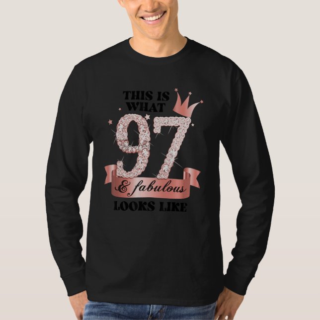 97 & Fabulous I Rose And White Party Group Candid  T-Shirt (Front)