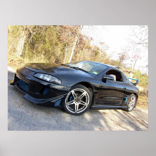 97 Mitsubishi Eclipse Poster | Zazzle