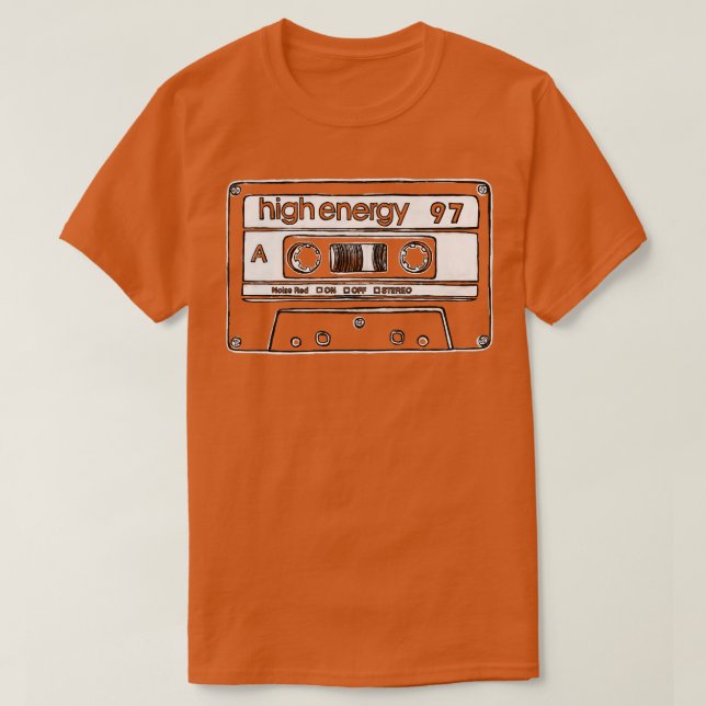 97 Retro Birthday Mix Tape 1997 T-Shirt (Design Front)