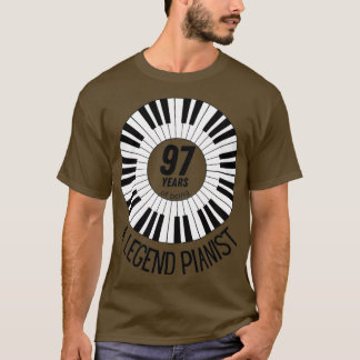 97 years of being an awesome pianist  (3)  T-Shirt