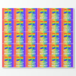 [ Thumbnail: 97th Birthday: Colorful, Fun Rainbow Pattern # 97 Wrapping Paper ]