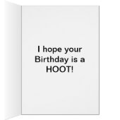 97th birthday, Curious owls card. Cards (Inside (Right))