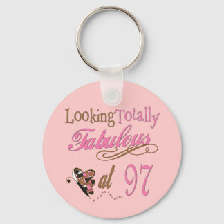 97th birthday keychain