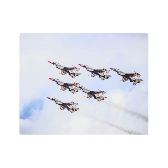 9871-Fighter Jets Metal Print (Front)