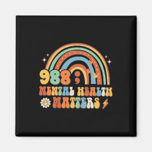 988 Semicolon Mental Health Matters Suicide Preven Magnet