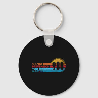 988 Shirt Suicide Prevention Lifeline 988 Awarenes Keychain