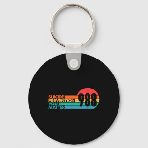 988 Shirt Suicide Prevention Lifeline 988 Awarenes Keychain