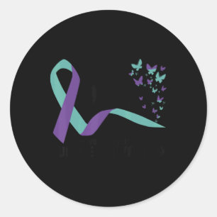 988 Suicide Prevention 988 Classic Round Sticker