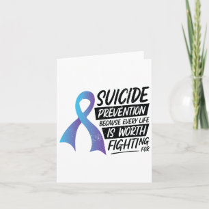 988 Suicide Prevention Awareness Month Mental Heal Card