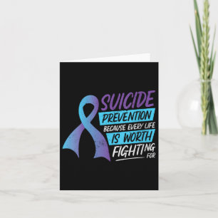 988 Suicide Prevention Awareness Month Mental Heal Card