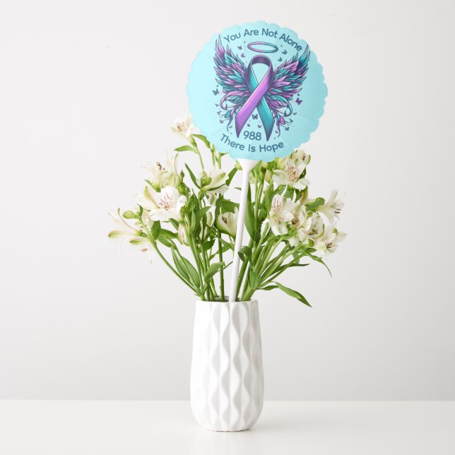 988 Suicide Prevention You Matter Support Balloon (Vase)