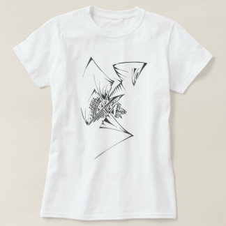 98 Black White Abstract Tribal Tattoo Art T-Shirt