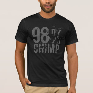 98% CHIMP - Geek T-Shirt