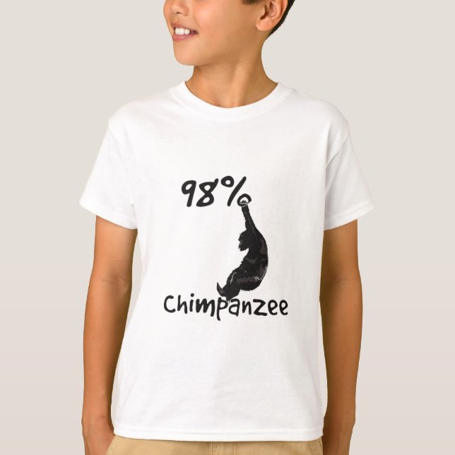98% Chimpanzee T-Shirt (Front)