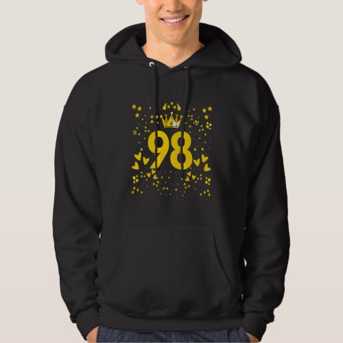 98th birthday anniversaries hoodie