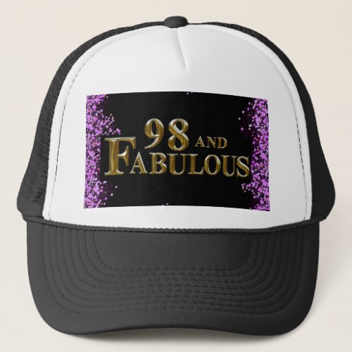98th Birthday  Trucker Hat