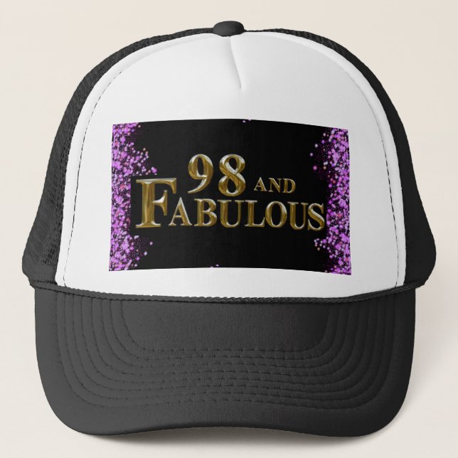 98th Birthday  Trucker Hat (Front)