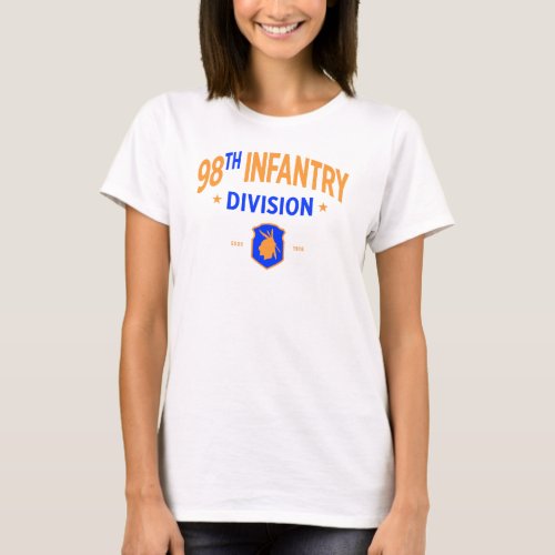 98th Infantry Division Iroquois Women T_Shirt