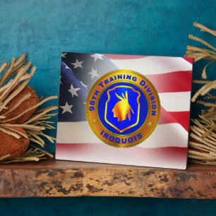 98th Training Division Plaque