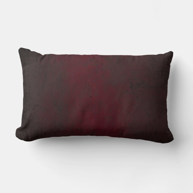 9900 DARK BURGUNDY RED RICH BACKGROUND WALLPAPER C LUMBAR PILLOW (Front)