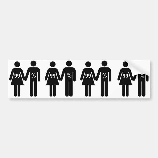 99% BUMPER STICKER (Front)