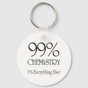 99% Chemistry Keychain