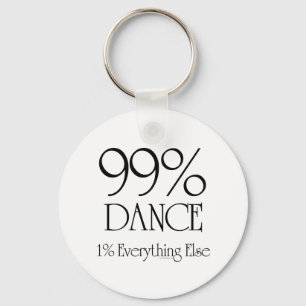 99% Dance Keychain