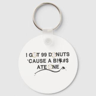 99 Donuts Keychain