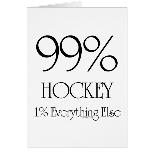 99% Hockey Cards (Front)