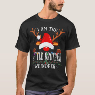 99 I Am The Little Brother Reindeer Christmas Fami T-Shirt