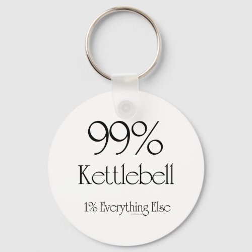 99 Kettlebell Keychain