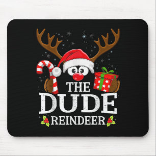 99 Matching Christmas Reindeer Squad Christmas Fam Mouse Pad