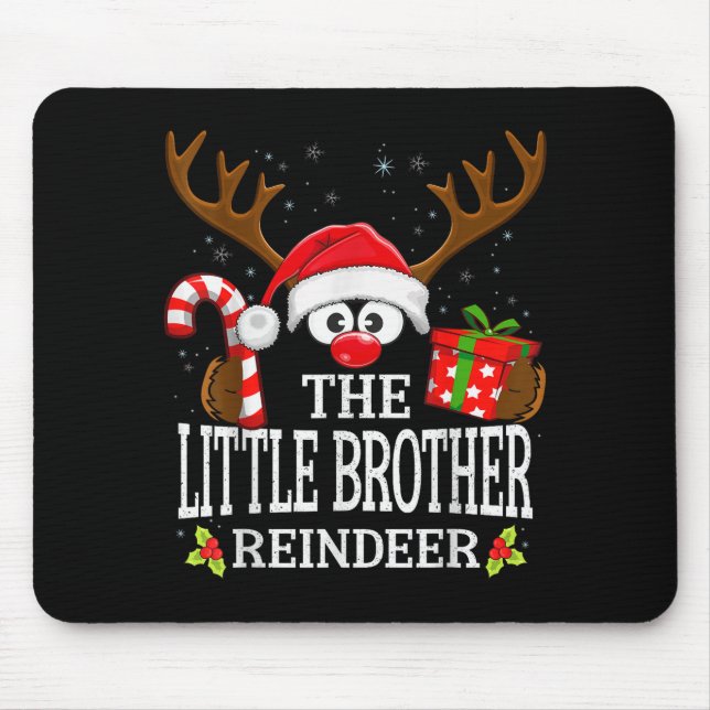 99 Matching Christmas Reindeer Squad Uni-adults &a Mouse Pad (Front)