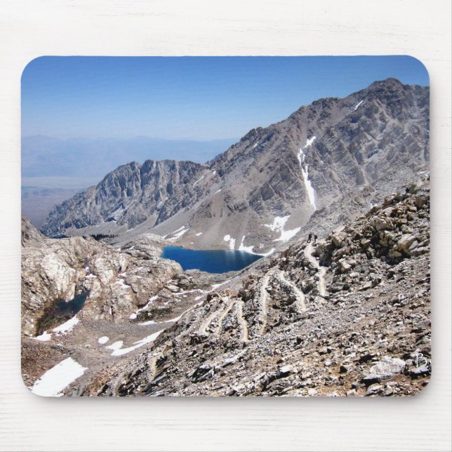 99 or 97 Switchbacks to Mt Whitney 3 Mouse Pad (Front)