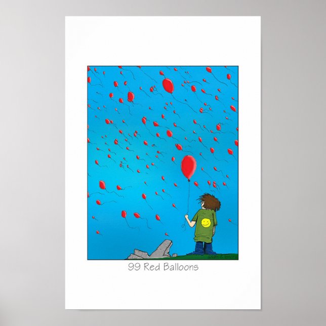 99 Red Balloons Poster (Front)