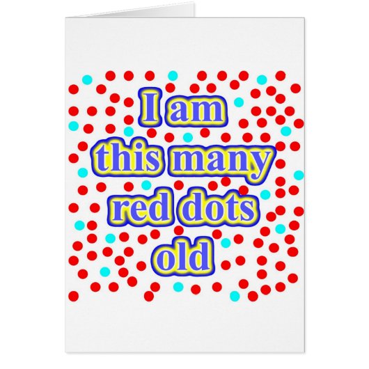 99 Red Dots Old Cards (Front)