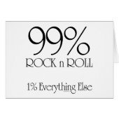 99% Rock n Roll (Front Horizontal)