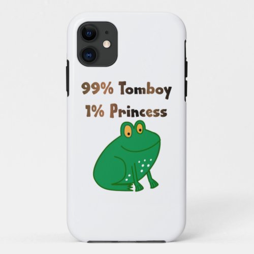 99 Tomboy 1 Princess iPhone 11 Case