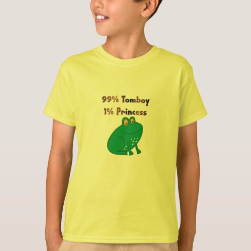 99 Tomboy 1 Princess T_Shirt