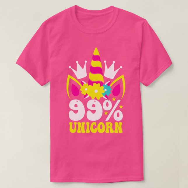 99 Unicorn T-Shirt (Design Front)