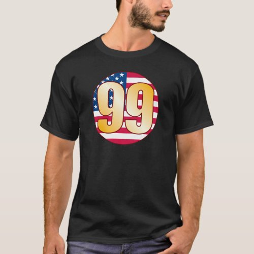 99 USA Gold T_Shirt