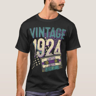 99 Year Old  Vintage 1924  99th Birthday T-Shirt