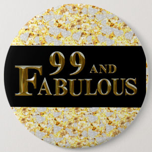 99th Birthday Button
