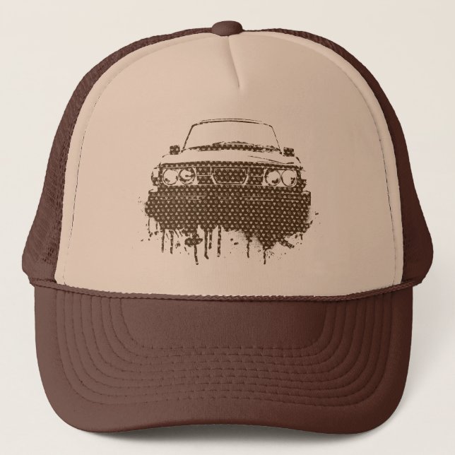 99turbo GG_brown Trucker Hat (Front)