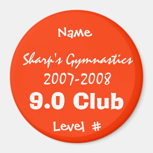9.0 Club Magnet
