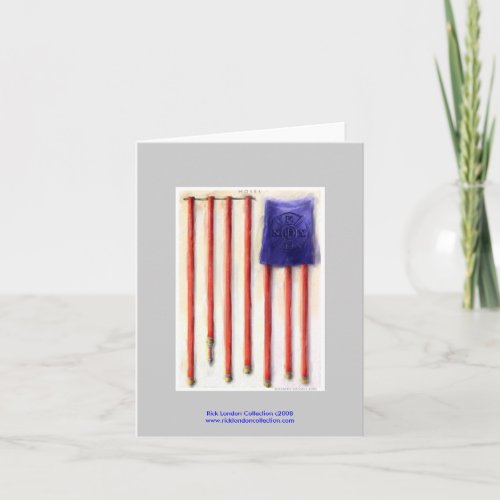 911 American Flag Firefighter Tribute Note Cards